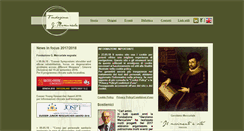 Desktop Screenshot of fondazionegmercuriale.org
